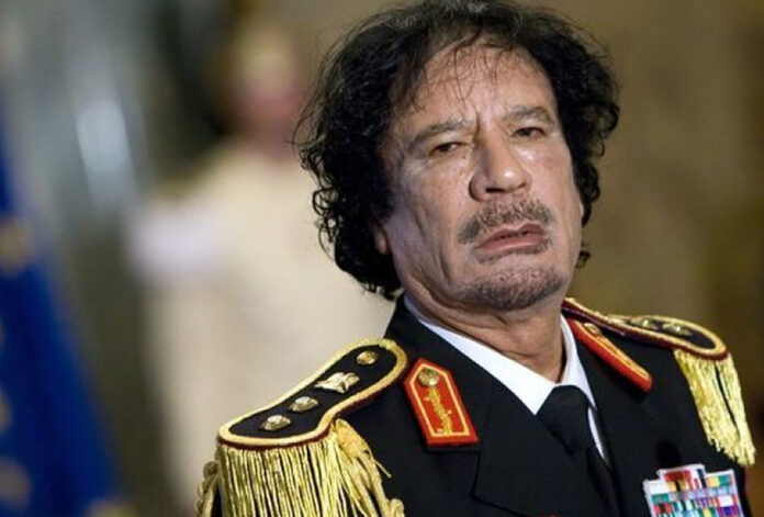 Muammar Gaddaffi